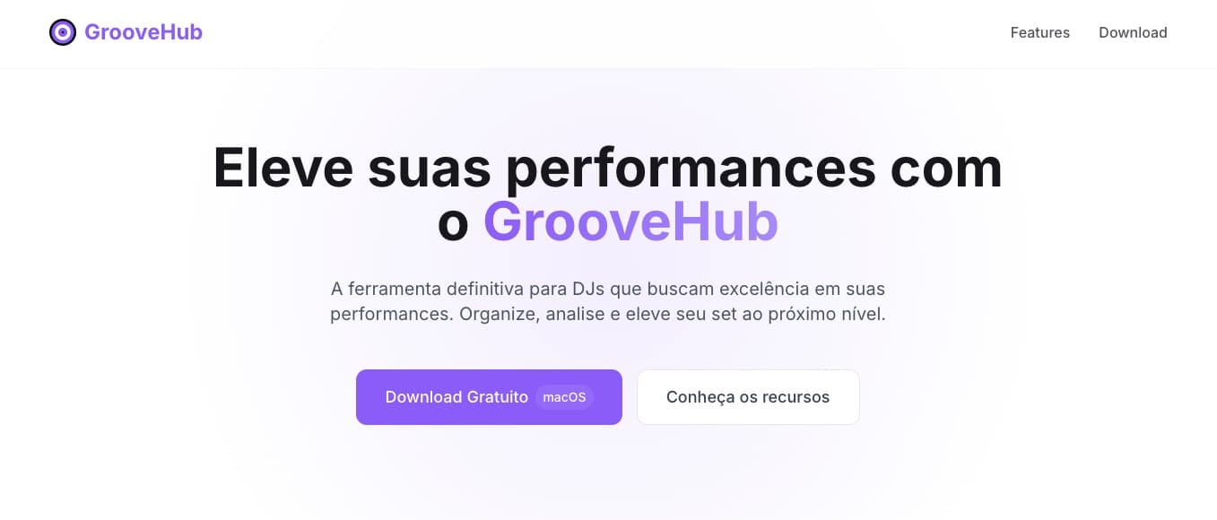 GrooveHub Interface